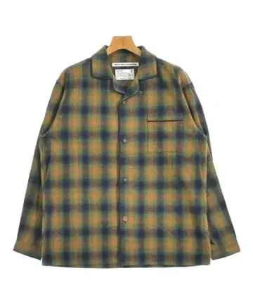 White Mountaineering 남성용 캐주얼 셔츠