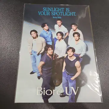 straykids 비오레UV 미니 포스터 전원