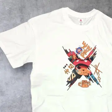 ONE PIECE 원피스 초파 T셔츠 3D2Y 화이트