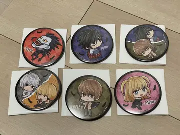 DEATHNOTE 데스노트 럭키 캔배지 BOX 6종 세트