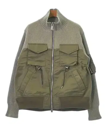 sacai 밀리터리 블루종 여성용