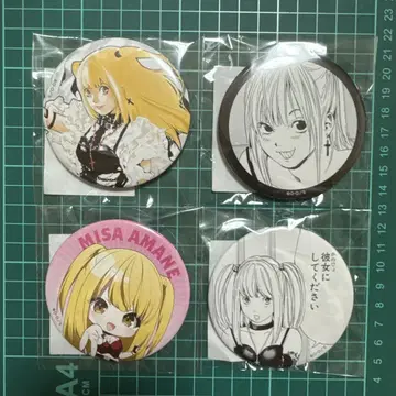 데스노트 제비뽑기 D상 75mm 캔뱃지 미사