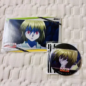 HUNTER x HUNTER 헌터헌터 크라피카 J-WORLD 캔뱃지