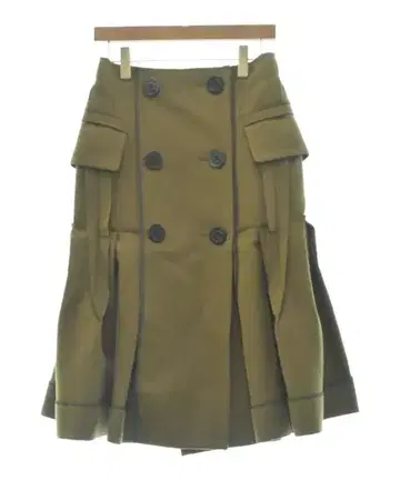 sacai 롱 맥시 스커트 여성용