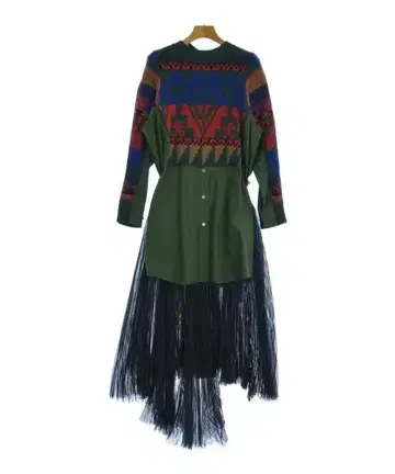sacai 셔츠 원피스 여성용