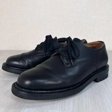 [새상품급] CLARKS / 클락스 더비 신발 잉글랜드제 가죽 신발 블랙