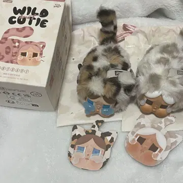 CRYBABY Wild but Cutie 봉제 인형 펜던트 세트