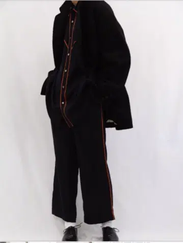 URU WESTERN SHIRTS / PIPING PANTS 셋업