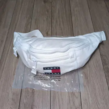 TOMMY JEANS 남성용 바디백 화이트