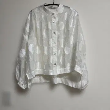 TORRAZZO DONNA 시어 도트 블라우스