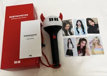 BABYMONSTER 공식 응원봉 트레이딩 카드