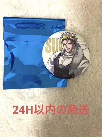 휴먼버그 대학 SHIRYU'S CAFE 여름 광시곡 캔뱃지 스오우 리츠