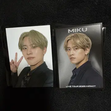 BALLISTIKBOYZ 포토 카드 후카호리 미쿠 시크릿 노멀