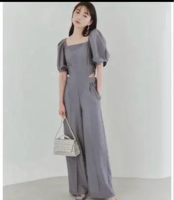 SNIDEL 사이드 슬릿 올인원