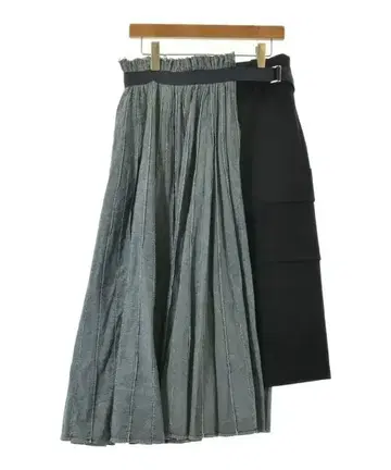 sacai 롱 맥시 스커트 여성용