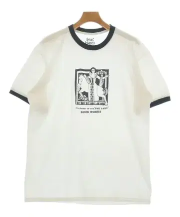 BOOK WORKS 티셔츠 남성용