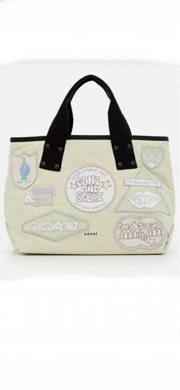 sacai Gonz Multi 패치 토트 Medium