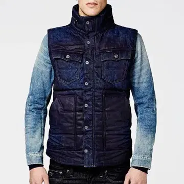 G-STAR RAW 데님 다운 베스트