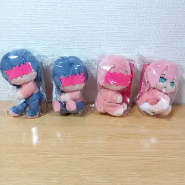 YOASOBI 밤에 이어진 손을 놓지 않는 찰싹 봉제 인형 4점