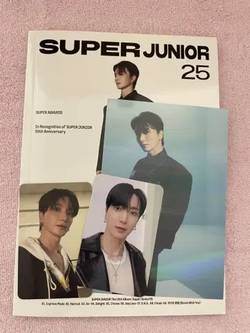 이특 SUPERJUNIOR 25 앨범