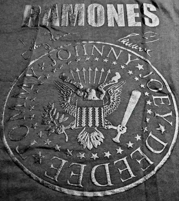 RAMONES 라모 T셔츠 L 사이즈 블랙