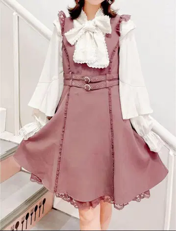 ROJITA 로지타 멜빵 스커트