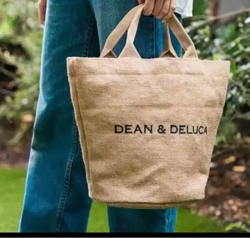 DEAN & DELUCA 주트 마켓 토트백 S 사이즈