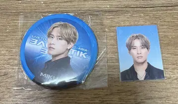 후카호리 미쿠 캔뱃지와 증명사진 세트