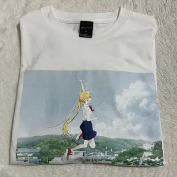 봇치 더 록! 봇치 더 록! 전시회 빅 실루엣 T셔츠 이지치 니지카