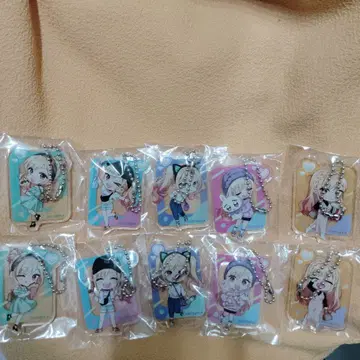 키링 10개