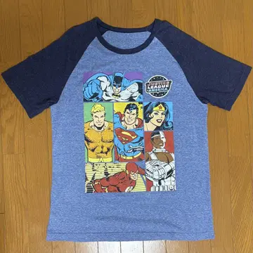 DC COMICS ORIGINALS 캐릭터 프린트 래글런 티셔츠