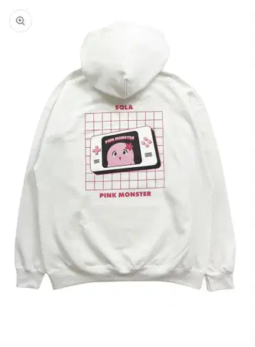 SqLA HOODIE / WHT 후드티 M 사이즈 RIDDLE