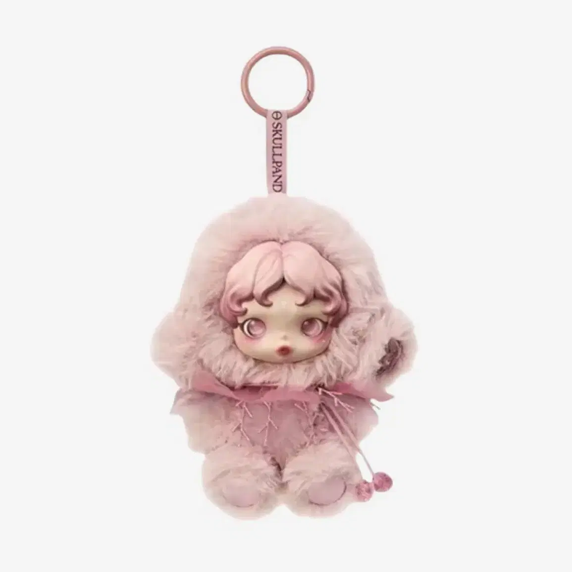 キーホルダー・キーリング Labubu The Monsters Tasty Macarons Series Soymilk Keyring New Soy Milk POP MART The Monsters Macarons Labubu Plush