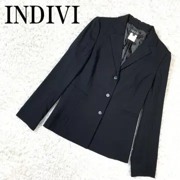 INDIVI 인디비 테일러드 자켓 블랙 38 B2318