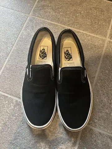 Vans 블랙 슬립온