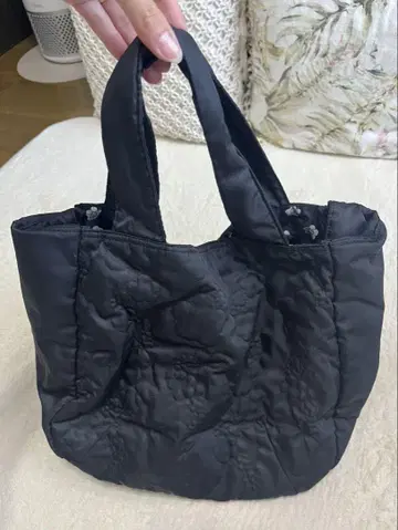 MARY QUANT LONDON 블랙 토트백