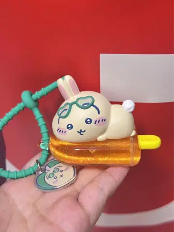 치이카와 miniso 콜라보 폭염의 여름 중국 한정판 키링 토끼