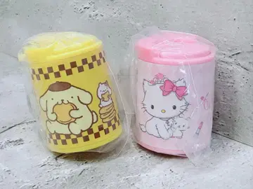 산리오 캐릭터즈 코인 실린더 2 폼폼푸딩 챠미키티 2점