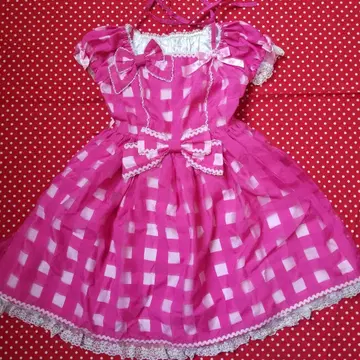 Angelic Pretty 체크 무늬 원피스