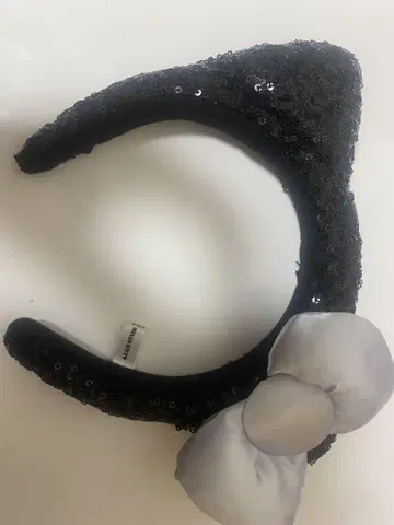 블랙 키티 머리띠