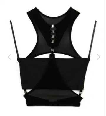 멜트더레이디 sheer hook choker tops
