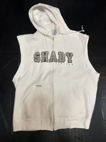 shady ltd 슬리브리스 후드티