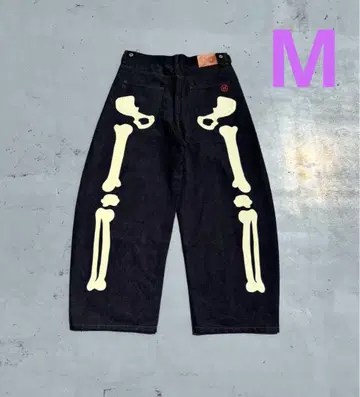 9090 Bone Rigid 데님 Pants 데님