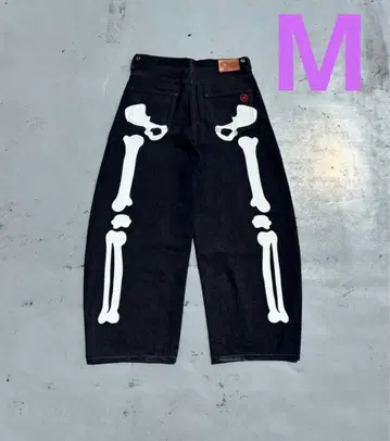 9090 Bone Rigid 데님 Pants 데님