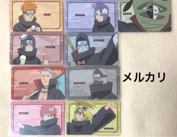 NARUTO 나루토 산리오 카드 아카츠키 세트