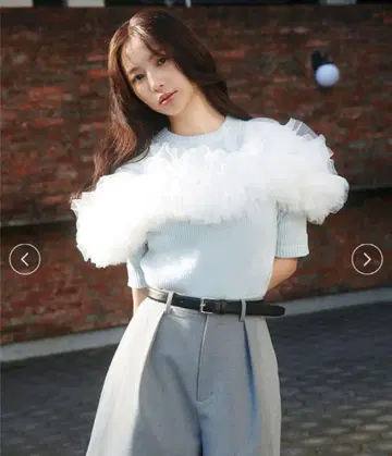 새상품 Bibiy GISELLE TULLE KNIT