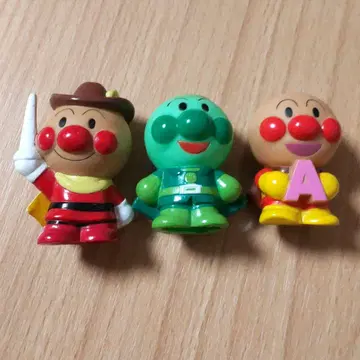 기사 카파 알파벳 호빵맨 손가락 인형 소프트 비닐 3종류