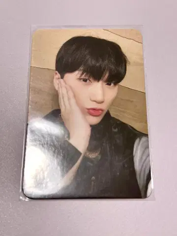 산 ATEEZ SILVER FOIL 혜택 한복 셀카 화랑 Ver.
