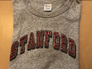 Champion 트리코 태그 STANFORD 티셔츠 80s