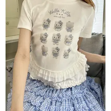 ANGEL [ HELLO KITTY ] ENCYCLOPEDIA TEE